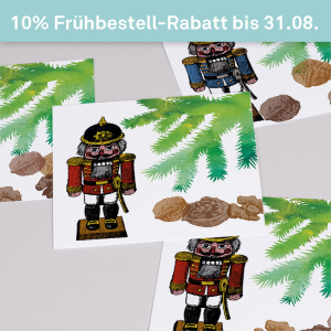 Weihnachtskarte "Onkel...